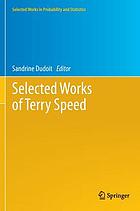 Selected works of Terry Speed