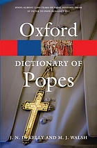 The Oxford dictionary of popes