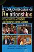 Intergenerational Relationships : Conversations... Auteur: Dov Friedlander