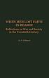 When men lost faith in reason : reflections on... von H  P Willmott