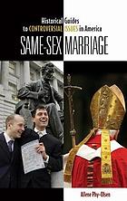 Same-sex marriage