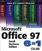 Microsoft Office 97 small business edition 6-in-1