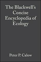 Blackwell's concise encyclopedia of ecology