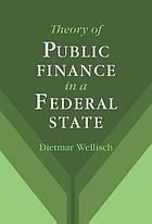 Theory of public finance in a federal state