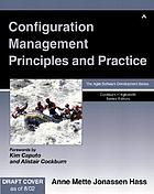 Configuration management principles and practice