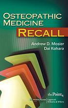 Osteopathic medicine recall