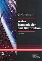Water transmission and distribution.