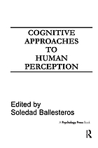 Cognitive approaches to human perception