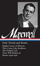Early novels and stories : stories 1938-1945, stories 1952-1956