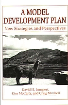 A model development plan : new strategies and perspectives