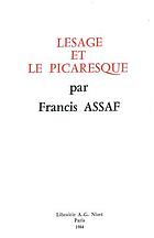 Lesage et le picaresque