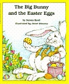The big bunny and the Easter eggs
