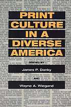 Print culture in a diverse America