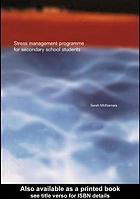 Stress management programme for secondary school students