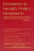 Frontiers in health policy research 6