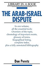 The Arab-Israel dispute
