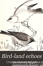 Bird-land echoes;