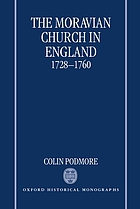 The Moravian Church in England, 1728-1760