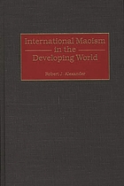 International Maoism in the developing world