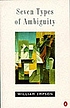 Seven types of ambiguity por William Empson