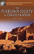 The Puebloan society of Chaco Canyon
