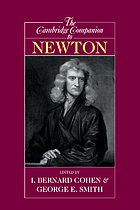 The Cambridge companion to Newton