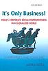 It's only business! : India's corporate social responsiveness in a globalized world