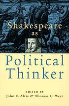 Shakespeare as political thinker