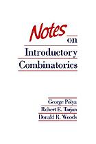 Notes on introductory combinatorics