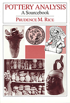 Pottery analysis : a sourcebook