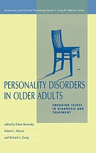 Personality disorders in older adults : emerging issues in diagnosis and treatment