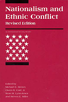 Nationalism and ethnic conflict