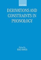 Derivations and constraints in phonology