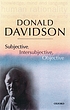Subjective, intersubjective, objective