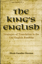 The King's English : strategies of translation in the Old English Boethius