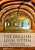 The English legal system por Gary Slapper