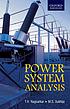 Power system analysis 著者：  T  K Nagsarkar 