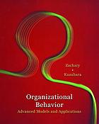 Organizational behavior : integrated models and applications