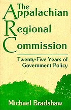 The Appalachian Regional Commission : twenty-five years of government policy