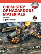 Chemistry of hazardous materials by Eugene Meyer