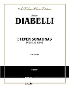 Eleven sonatinas for piano solo, opus 151 & 168