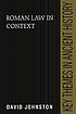 Roman law in context