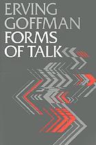 Forms of talk