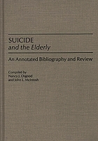 Suicide and the elderly : an annotated bibliography and review