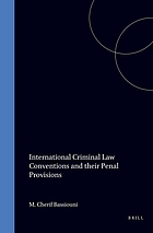 International criminal law conventions and their penal provisions