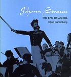 Johann Strauss; the end of an era.