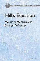 Hill's equation