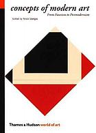 Concepts of modern art : from fauvism to postmodernism.