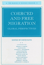 Coerced and free migration : global perspectives