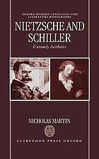 Nietzsche and Schiller : untimely aesthetics